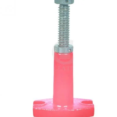 Screw-Jack-with-Double-Side-Flange-and-Locknut